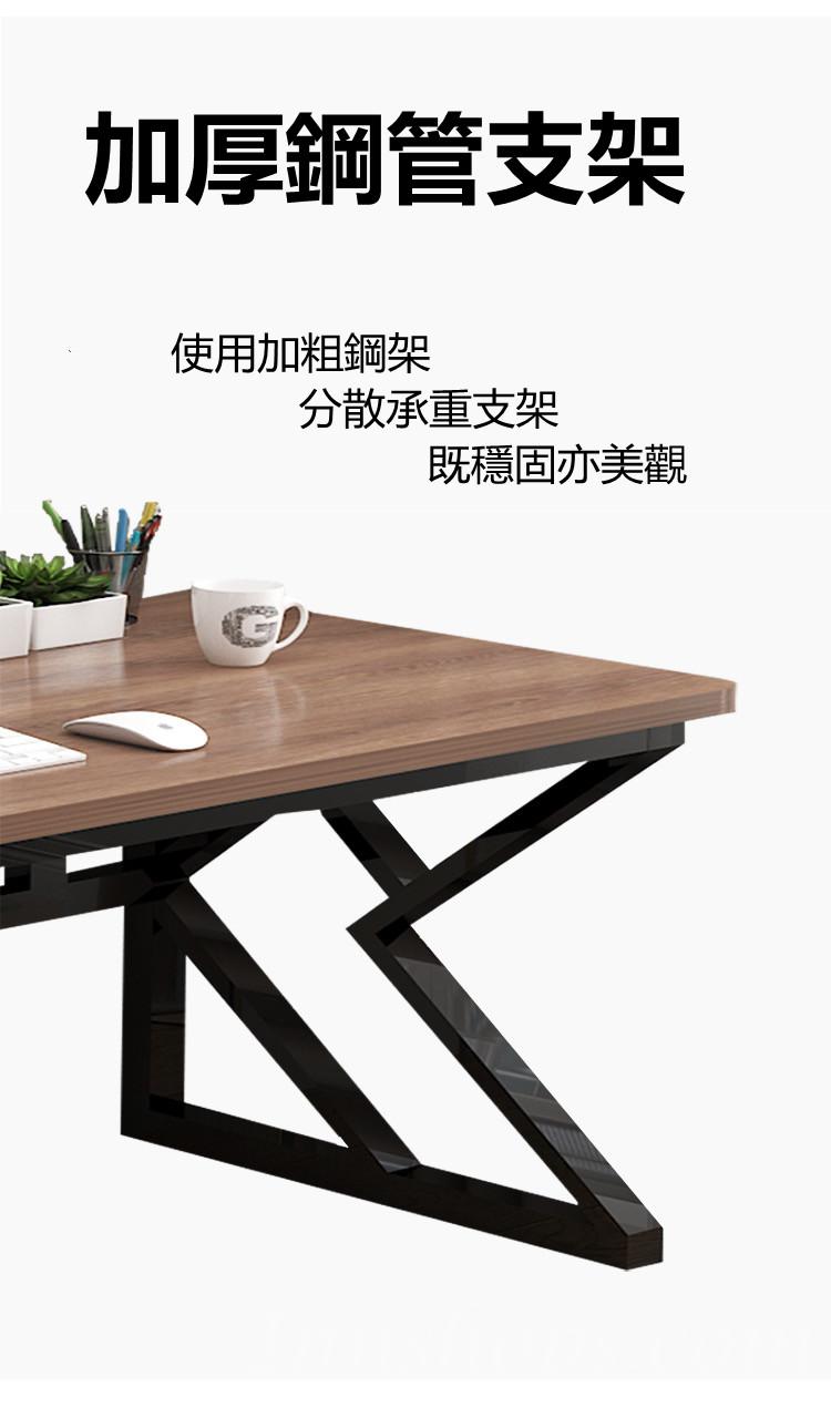時尚學校傢俬 書台電腦桌 書桌連書架 80cm/100cm/120cm/140cm/160cm (IS7577)