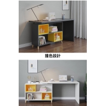 摩登系列 L型書枱轉角電腦枱 (100+80)cm/(120+100)cm/(140+100)cm (IS7556)