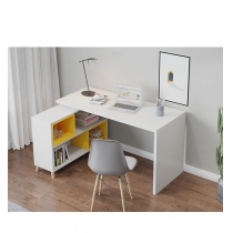 摩登系列 L型書枱轉角電腦枱 (100+80)cm/(120+100)cm/(140+100)cm (IS7556)