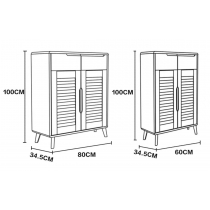 日式實木橡木鞋櫃 60cm/80cm (IS7565)