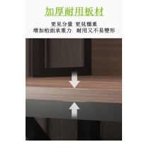 時尚學校傢俬 書台電腦桌 書桌連書架 80cm/100cm/120cm/140cm/160cm (IS7577)