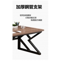 時尚學校傢俬 書台電腦桌 書桌連書架 80cm/100cm/120cm/140cm/160cm (IS7577)