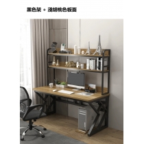 時尚學校傢俬 書台電腦桌 書桌連書架 80cm/100cm/120cm/140cm/160cm (IS7577)