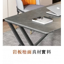意式氣派系列岩板電腦書枱 100/120/130/140/160/180cm (IS7605)