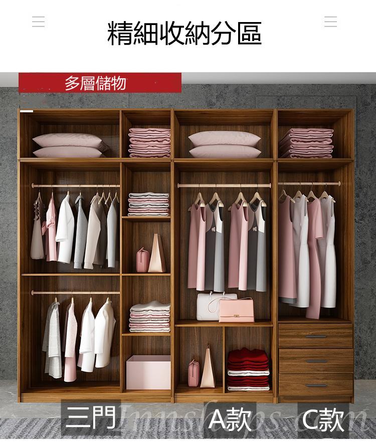 北歐品味系列 2門3門衣櫃 60cm/80cm/140cm/160cm/200cm   (IS7244)