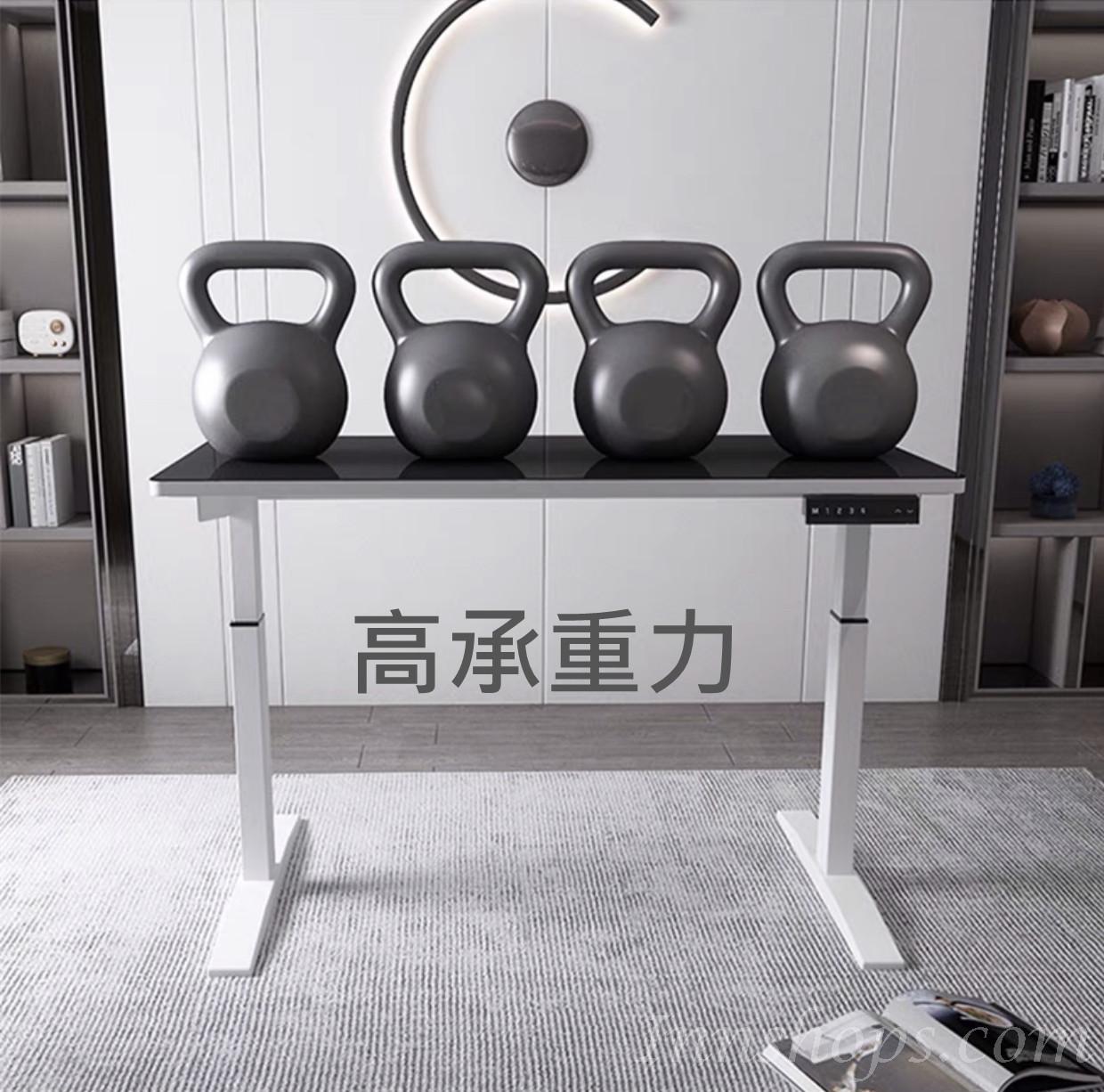 時尚學校傢俬簡約 電動智能升降辦公桌書枱 電腦枱書桌 100cm/120cm/140cm/160cm (IS7681)