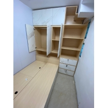 訂造衣櫃床(不包層架櫃）*可自訂呎吋 (不包床褥) (IS6381)