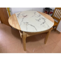 北歐實木系列 白蠟木伸縮餐桌椅子*120cm/135cm/150cm (IS7066)