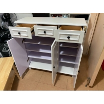 田園純白 鞋櫃 40cm/60cm/80cm/100cm/120cm/140cm (IS7185)