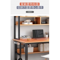 時尚系列學校傢俬 書台電腦桌書桌連書架 (IS7633)