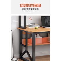 時尚系列學校傢俬 書台電腦桌書桌連書架 (IS7633)