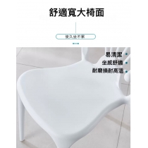 北歐學校傢俬餐椅塑料凳子 (IS7678）