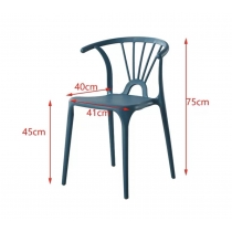 時尚 餐椅 塑料凳子 (IS7678)