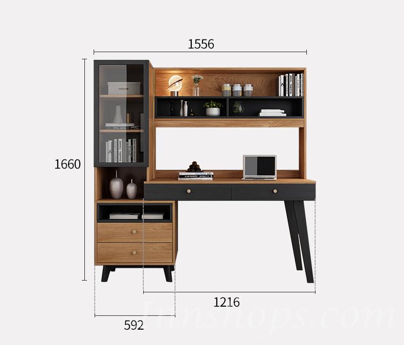 北歐摩登系列 書枱 電腦枱 155.6cm (IS6722)