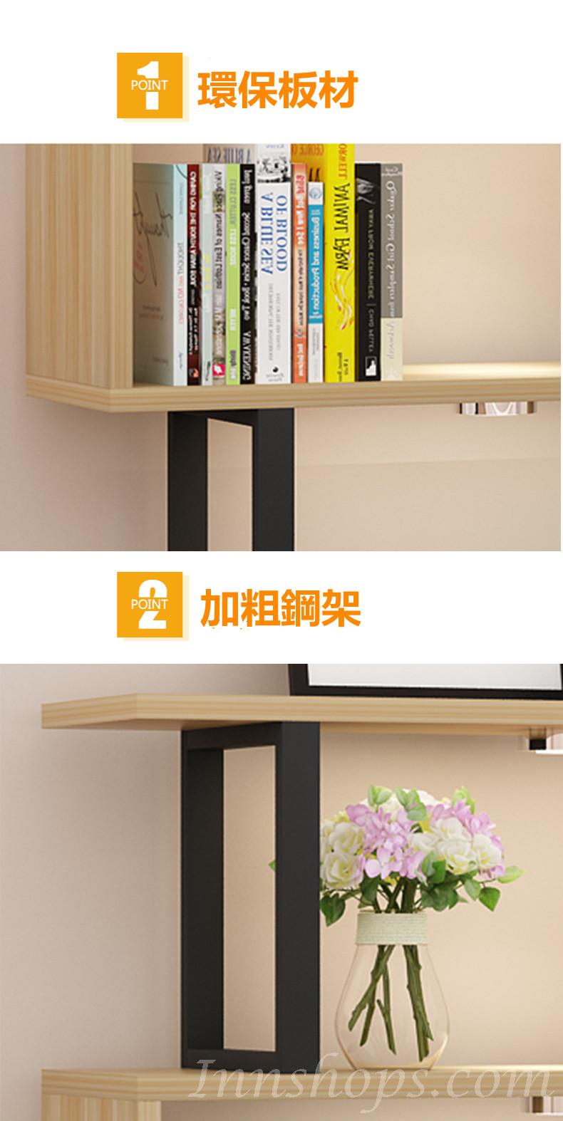 時尚系列 書架 置物架 展示陳列架 屏風 60cm/80cm/100cm (IS7164)