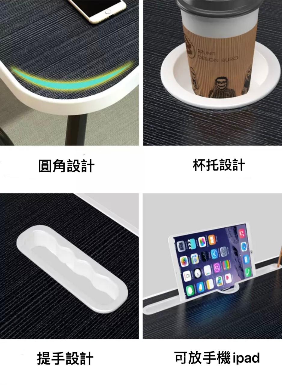 學校傢俬簡易折疊書桌 床上電腦桌 坐地窗台枱 學生小書台 (IS7703)