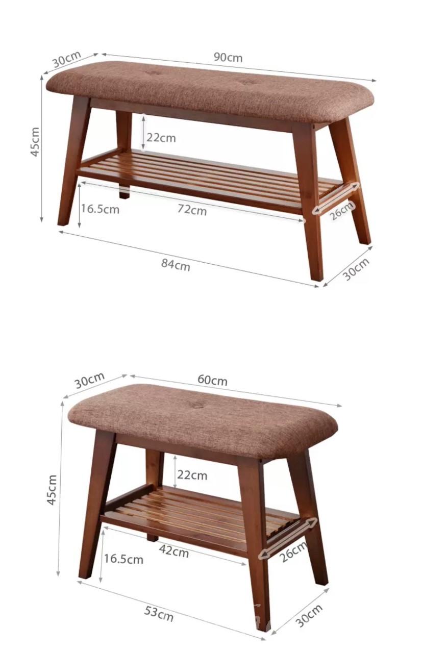 楠竹學校傢俬布藝換鞋凳*60/90cm(IS7706)