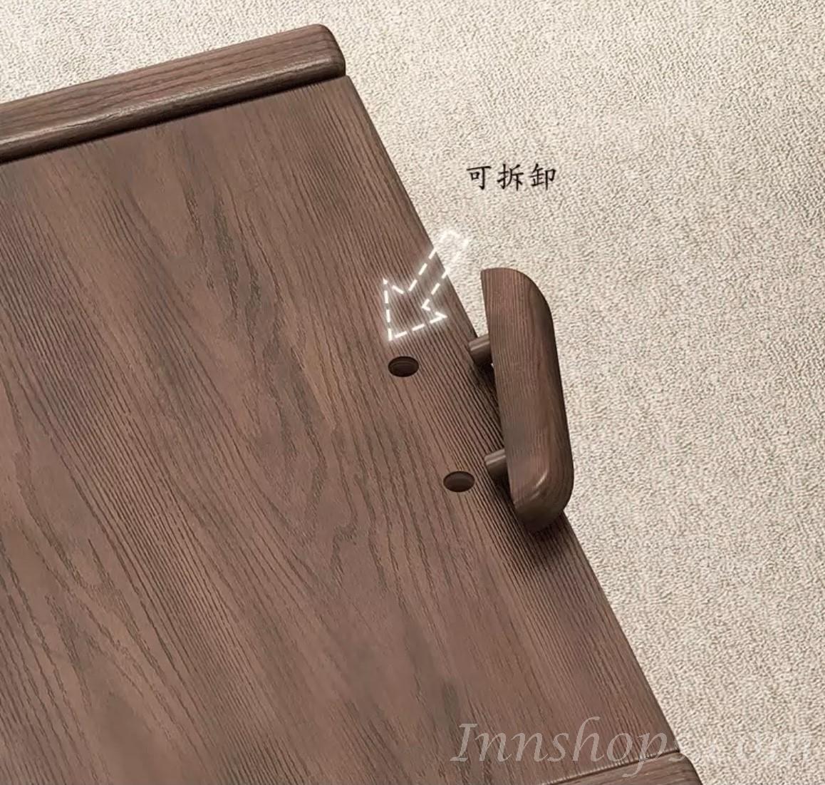 日式實木橡木 學校傢俬茶几*40/60/80cm (IS7720)
