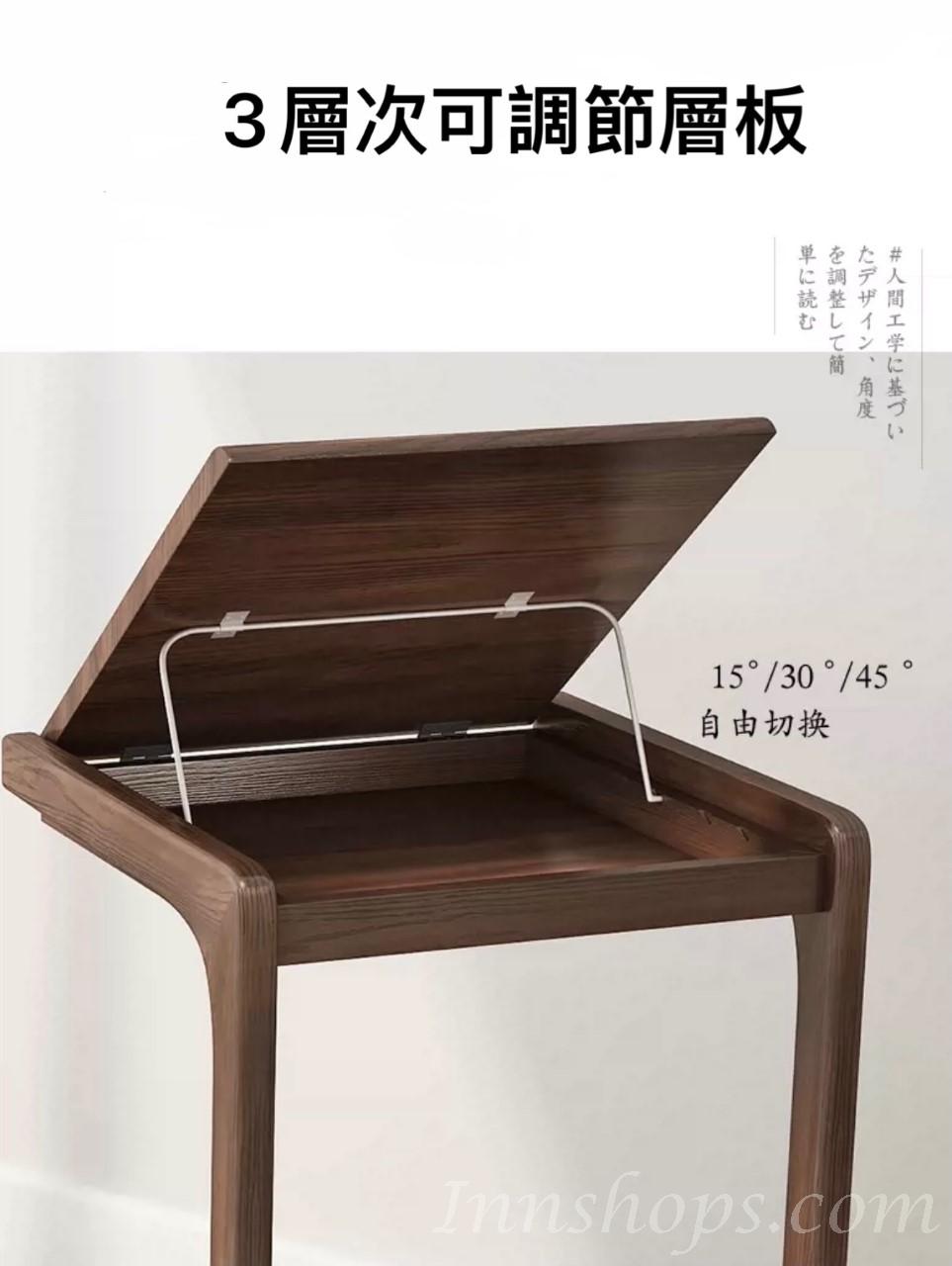 日式實木橡木 學校傢俬茶几*40/60/80cm (IS7720)