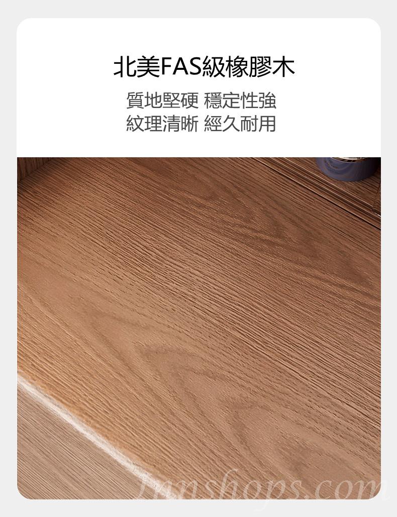 日式實木橡木系列  揭鏡收納多功能梳妝台化妝枱送妝凳 *80/100cm (IS7761)