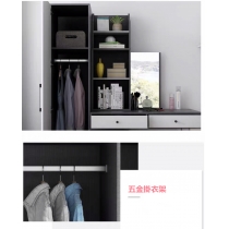 北歐格調系列 書枱梳妝台衣櫃系列 伸縮*120/140cm (IS2079)