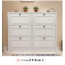 田園純白.象牙白系列 簿身鞋櫃*60/80/100/120CM (IS2120)