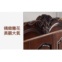 美式實木 6門大衣櫃 240cm (IS5764)