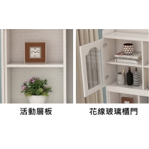 田園純白.象牙白 書枱電腦枱 100cm/120cm (IS6593)