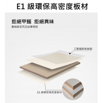 田園純白.象牙白 書枱電腦枱 100cm/120cm (IS6593)