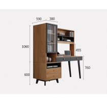 北歐摩登系列 書枱 電腦枱 155.6cm (IS6722)