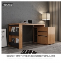 北歐摩登系列 轉角書枱&電腦台組合可伸展 120cm-175cm (IS6734)