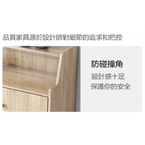 (陳列品 70CM 2門 $1699) 時尚實木生態板鞋櫃餐邊櫃儲物櫃 2門3門4門鞋櫃 *60/70/80/90/100/110/120/140cm(IS7088)