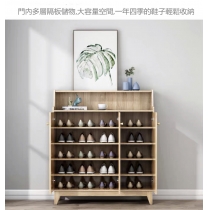 時尚實木生態板鞋櫃餐邊櫃儲物櫃 2門3門4門鞋櫃 *60/70/80/90/100/110/120/140cm(IS7088)