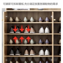 時尚實木生態板鞋櫃餐邊櫃儲物櫃 2門3門4門鞋櫃 *60/70/80/90/100/110/120/140cm(IS7088)