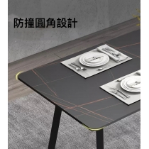 意式岩板長方形餐桌*120/130/140cm (IS7689)