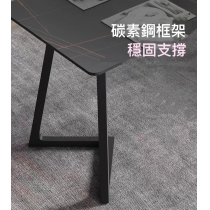 意式岩板長方形餐桌*120/130/140cm (IS7689)