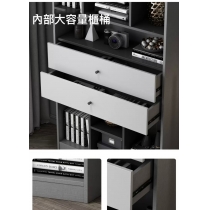 北歐多功能收納書櫃*100cm (IS7700)