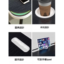 學校傢俬簡易折疊書桌 床上電腦桌 坐地窗台枱 學生小書台 (IS7703)