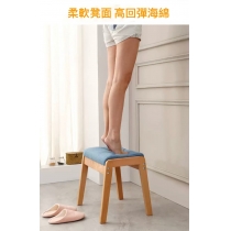 學校傢俬櫸木實木梳妝凳 換鞋凳 餐椅 (IS7705)