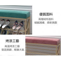 學校傢俬超窄鞋架門口斜放可坐換鞋凳省空間簡易家用室內鞋凳 60/80/100CM (IS7708)