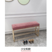 學校傢俬超窄鞋架門口斜放可坐換鞋凳省空間簡易家用室內鞋凳 60/80/100CM (IS7708)