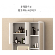 梳妝台收納櫃全身鏡一體小戶型多功能現代簡約化妝桌*50/90cm (IS7731)