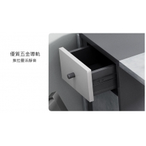  北歐摩登系列 折疊餐桌椅組合 現代簡約小戶型家用 多功能 可伸縮餐桌簡易飯桌 蝴蝶枱 *120cm/150cm/160cm  (IS7734)