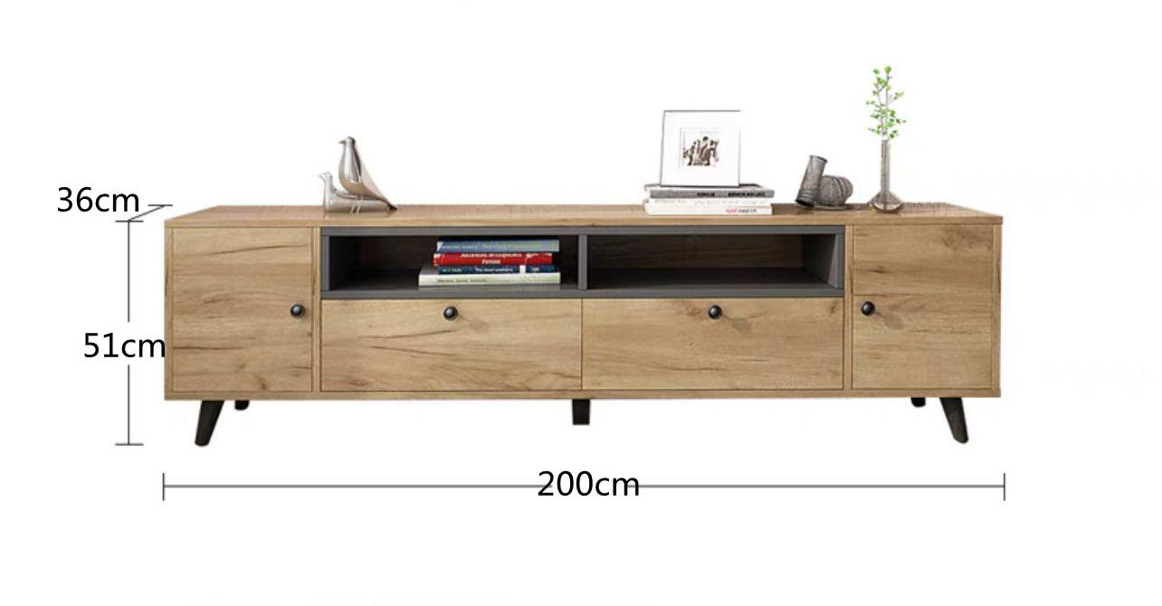 北歐品味系列 電視櫃 160cm/180cm/200cm (IS5843)