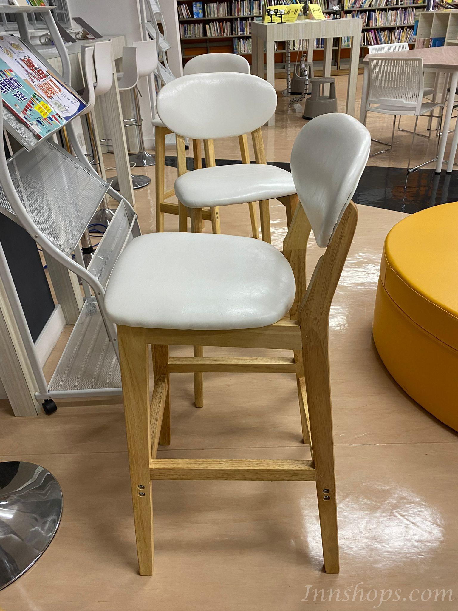 橡膠木 Bar Chair 吧椅 (IS7435)