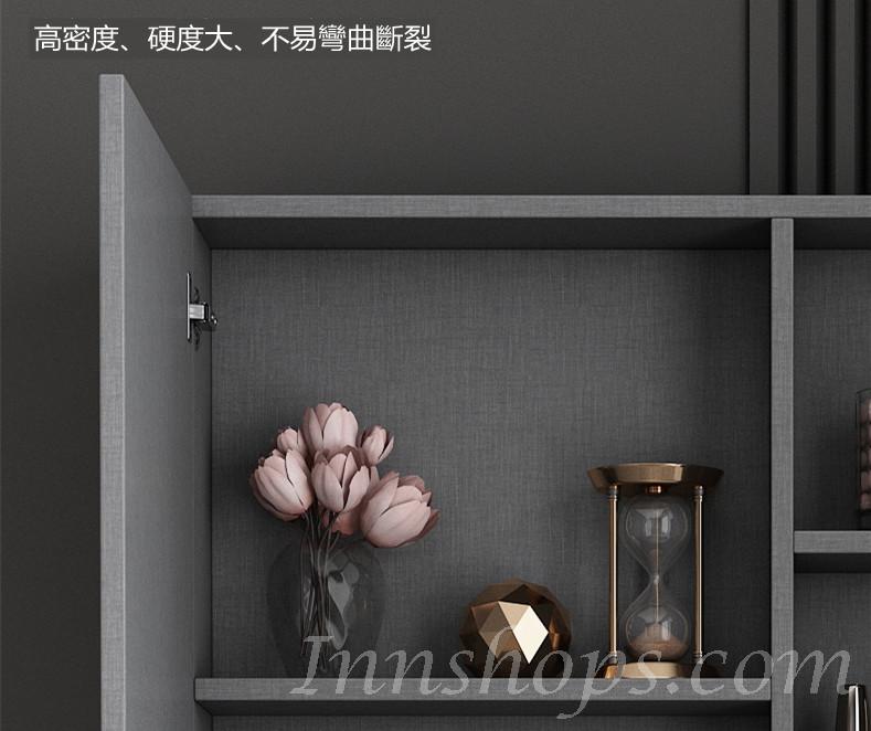 北歐梳妝台儲物全身鏡小戶型收納化妝桌送妝凳(IS7794)