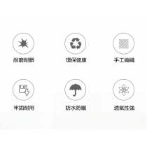 戶外傢俱 學校傢俱仿藤桌椅套裝 150cm *一桌6椅(IS3833)