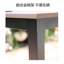 戶外傢俱 學校傢俱仿藤桌椅套裝 150cm *一桌6椅(IS3833)