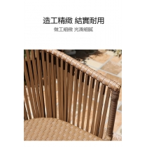 戶外傢俱 學校傢俱仿藤桌椅套裝 150cm *一桌6椅(IS3833)
