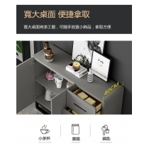 意式氣派系列 白/灰 餐邊櫃 *140/160cm (IS6918)